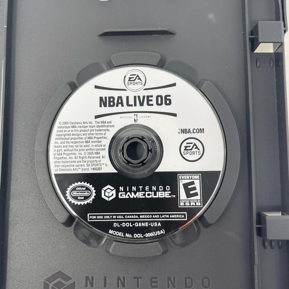 NBA Live 06 Basketball EA Sports Nintendo Gamecube - Picture 4 of 6